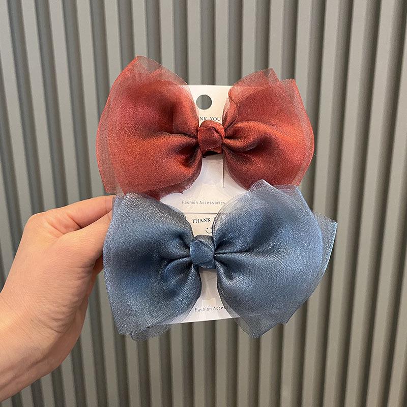

Korean Princess Pearl Bow Hair Clip for Girls - Fashionable Yarn DIY Headwear