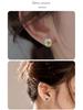 Square Sugar Series Luxury S925 Silver Needle Stud Earrings for Women
