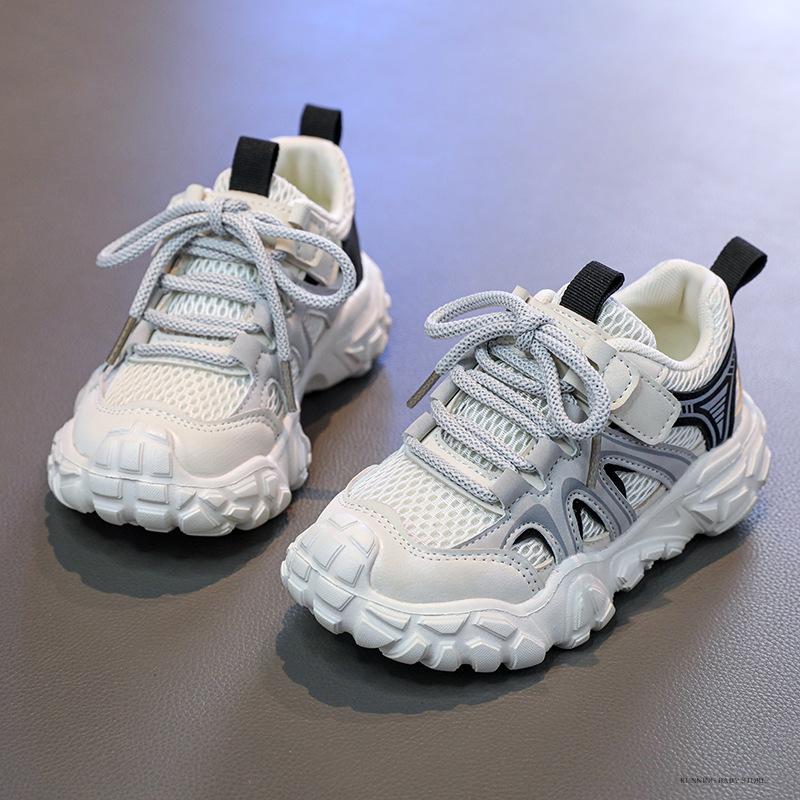 

New Children s Sneakers Spring Autumn Boys Sport Shoes Girls Comfortable Casual Shoes Studnet Shoes Teenage Running Flats I02033 27 бежевый