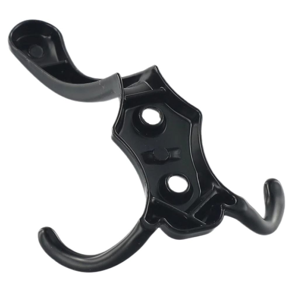 3 Hooks Coat Hook Wall Mounted Robe Clothes Rack Antirust Hat Wall Hanger  Bathroom
