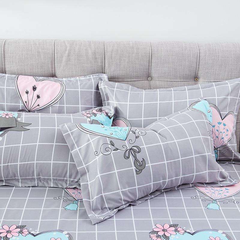 Bedruckter Cartoon Einzelbett Kissenbezug