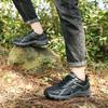 New Men's Tactical Boots Waterproof Climbing Shoes Army Lace Up Work Breathable Anti-Slip Outdoor Male Motorcycle Work Hiking Shoe