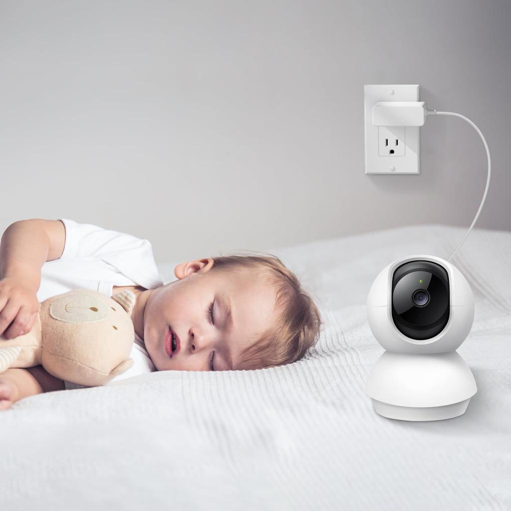 9V AC Adapter Compatible with Tapo C100 C200 C210 C310 C320WS TC70 Surveillance Camera Pet Camera Indoor Camera Baby Monitor Security Camera Night