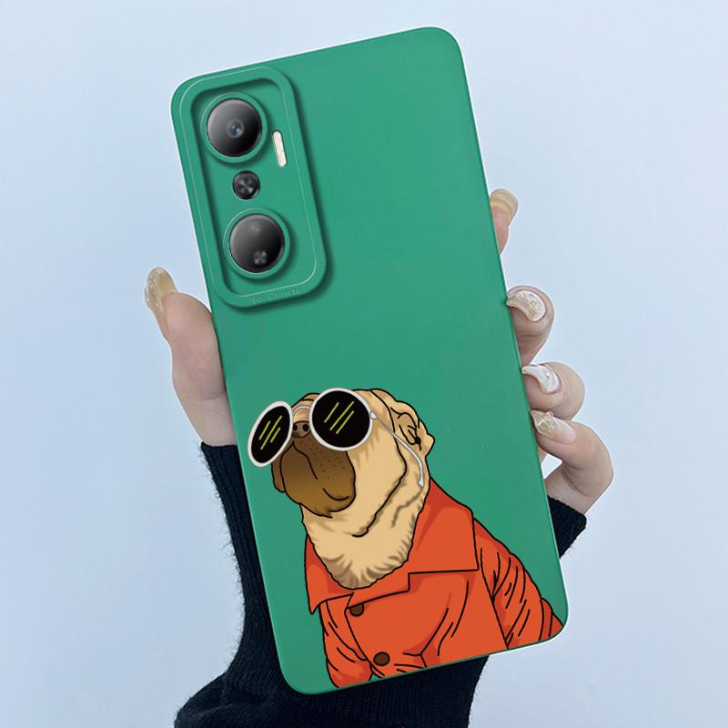 For Infinix Hot 20 4G X6826 X6826B X6826C / Hot20 5G X666 X666B Casing Soft Silicone Phone Case Sweet Painted Men Printed Cover
