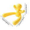 3pcs Creative Wall Shelf Organizer Cartoon Portable Jewelry Storage Rack Space Saving Hair Accessories Hooks Bathroom
