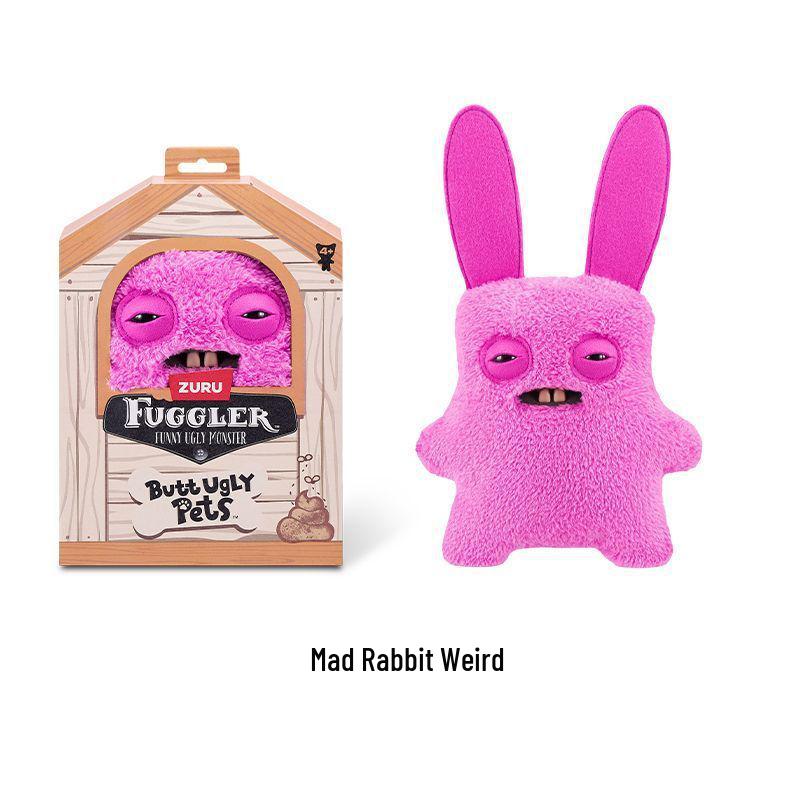 Fuggler Cute Monster Plush Dolls - Ugly Cute Quirky Trendy Toys Series