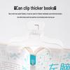Clear Book Holder & Anti-Page-Turn Clip for Students & Music Sheets
