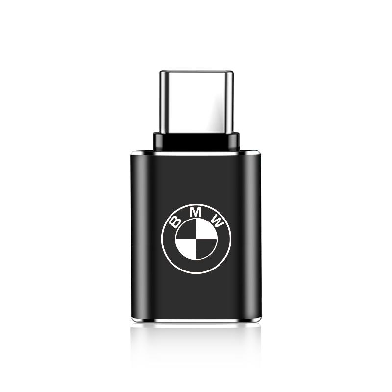 Auto-Ladeadapter TypC zu USB Konverter Autozubehör Für BMW E90 E60 E46 E39 F30 F10 E87 X3 X4 X5 X6 X7 X1 G30 G20 Z3 Z4