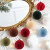 Festive Christmas Tree Ornaments: Colored Balls and Charms for a Magical Holiday Scene