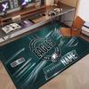 Benutzerdefinierter Teppich Philadelphia Eagles Muster Druck Name Text Weicher Rutschfester Bodenbelag für Heim-Innenraumdekoration