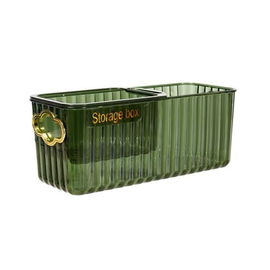 

Хранение ПЭТ Полезный слив Ленивый 2-х уровневый ящик для хранения закусок Ящик для хранения закусок