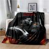 Anuel AA Rapper Hip Hop Singer Blanket Sofa Office Hiking Picnic Super Soft Quilt Fashion Flannel Throws Blanket Birthday Gift