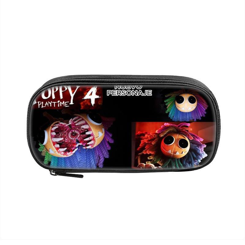 Poppy Playtime Herní postavy Potisk Jednovrstvá taška na uložení psacích potřeb Pro studenty a teenagery
