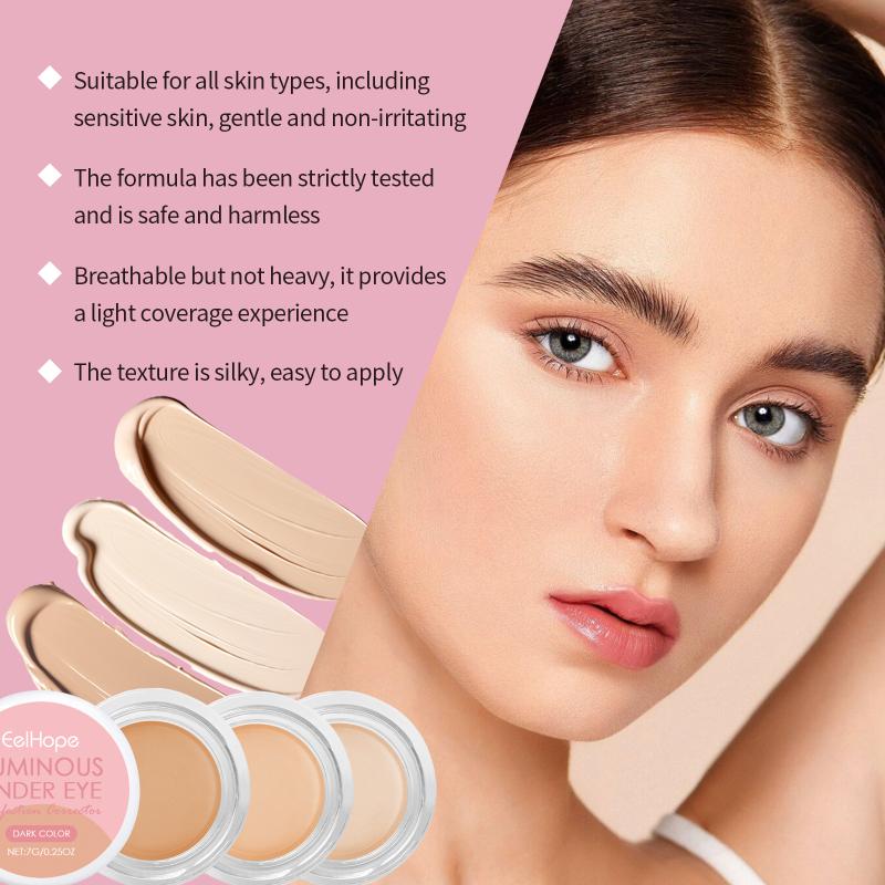 Bambucké máslo Oční korektor Krytí Tmavé kruhy Udržuje hydrataci Rozjasnění pleti Voděodolný Make-up pod oči Korektory