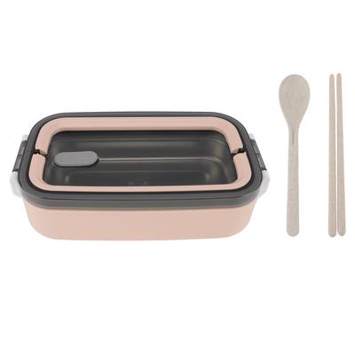 Boîte à déjeuner en acier inoxydable 304, isolée, étanche, boîte bento pour étudiants, école, bureau