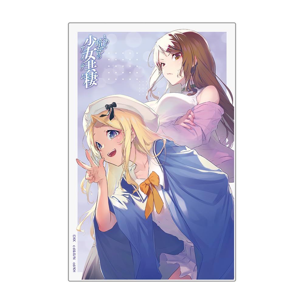 Kadokawa A Certain Dark Side Girl Coexistence Acrylic Plate A Approx. 170 X 110 Mm Acrylic