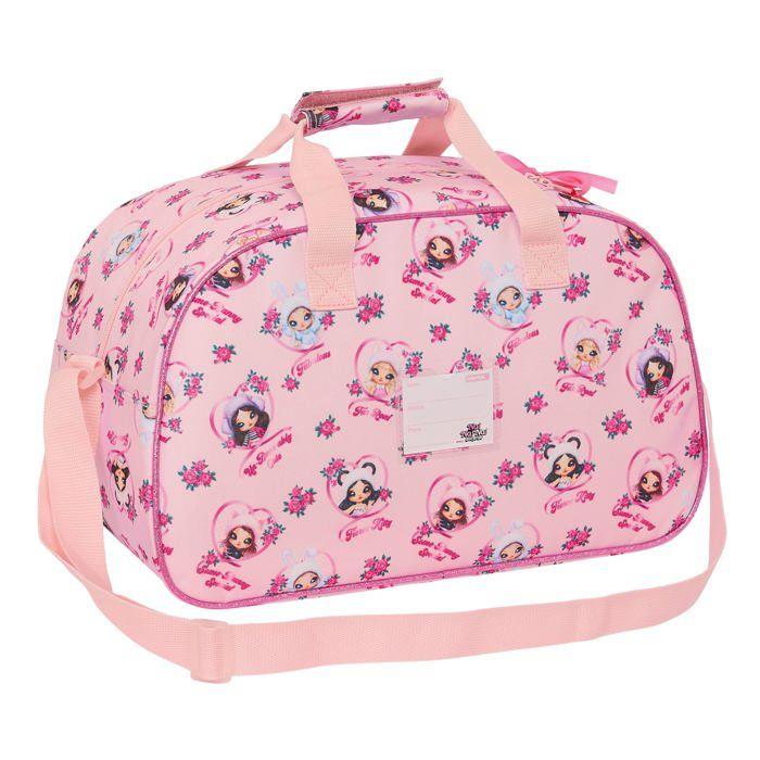 Detský batoh - safta - 40x23x24 cm - Ružový - Polyester - Zips - Nastaviteľné ramenné popruhy - 1 priehradka