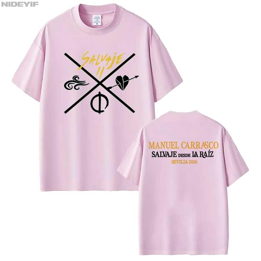 

Unisexuel Carrasco Wild From The Root T shirt for Unisex Women Hiphop Streetwear Oversized Tops 100 Cotton TShirt MCO1 4XL