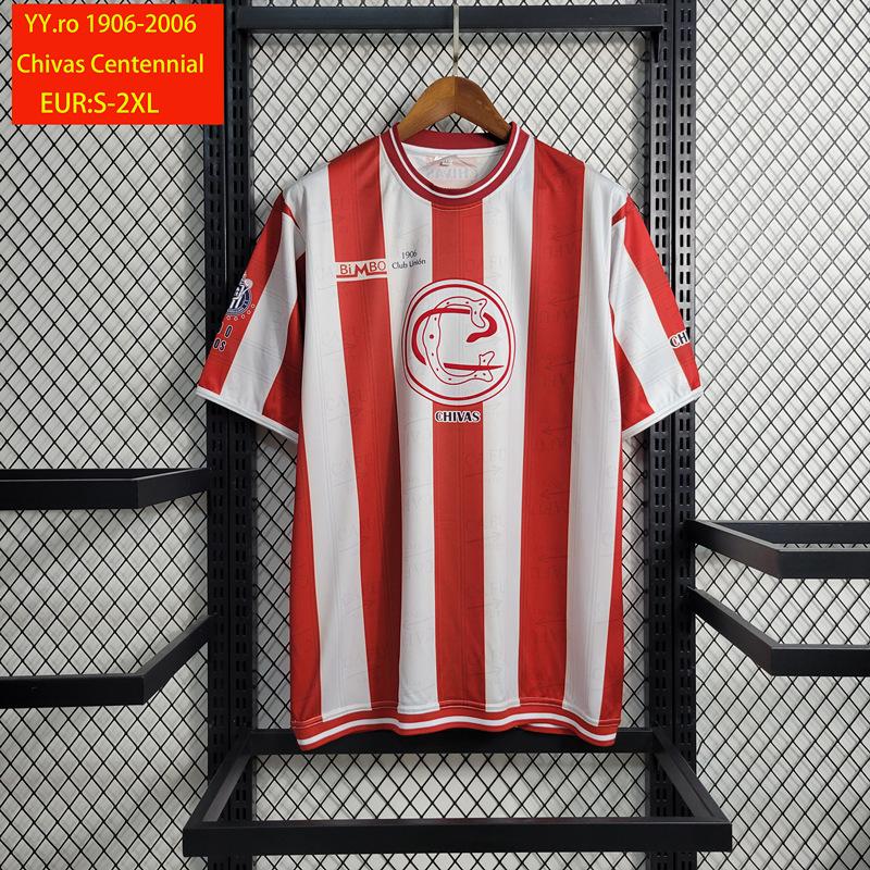 Suministro directo de explosiva retro Cougar Chivas Pachuca ajustada de secado rápido camiseta deportiva de fútbol