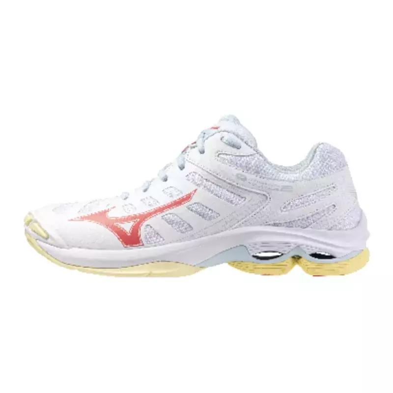 Mizuno Wave Voltage 2 Sneakers Textile/synthetic White/coral/banana