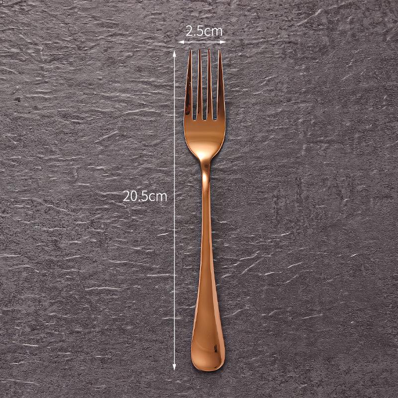 304 Portugal Thickened Stainless Steel Cutlery Set - Knife, Fork & Spoon for Restaurant or Hotel