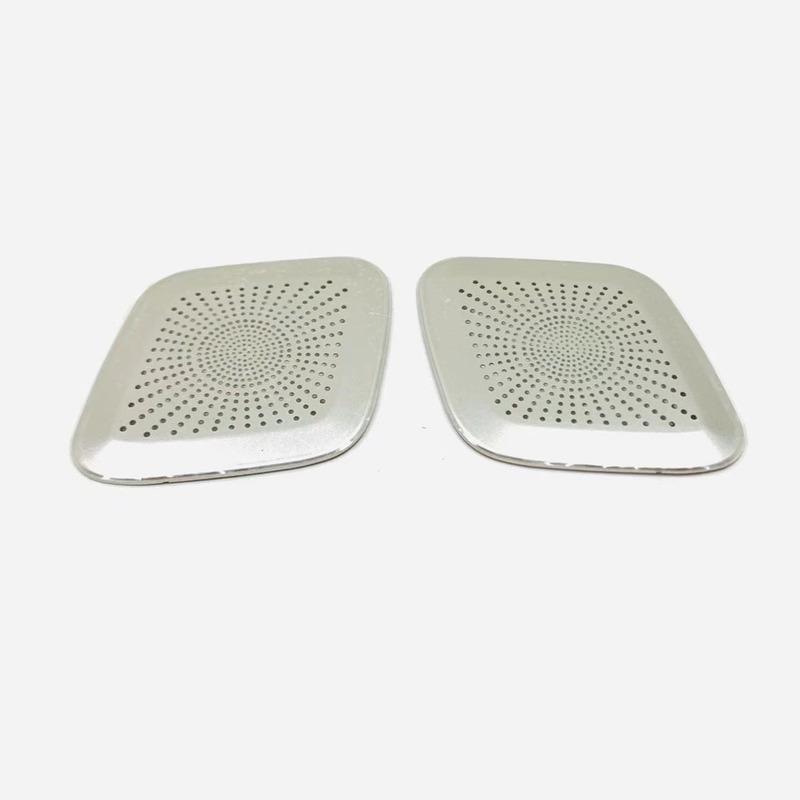 Stainless Steel Car Inner Rear Door Audio Speaker Covers Accessories Stereo Panel Decor For Honda Civic 11th Gen   2024