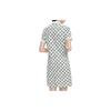 Fila Short Sleeved Dress Women's All Over Print Four F11W329314FZD