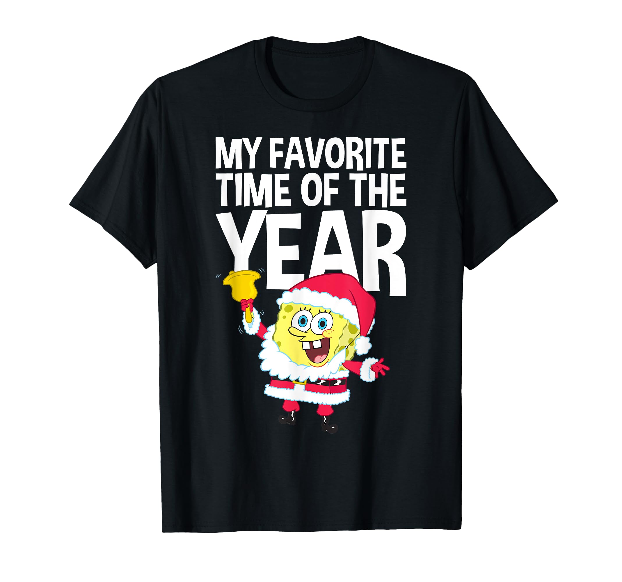 

Spongebob Squarepants My Favorite Time of Year Christmas T-Shirt