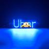 Led Signal Light Taxi Signal Lamp For Lyft Logo Light Usb Led Cab Panel Indicator Lights Signal Lamp Auto Decoration Lamp