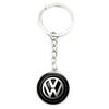 Alloy Car Emblem Keychain Holder Key Ring Pendant for Volkswagen VW Rline GTI Polo Golf Passat Tiguan Arteon Sharan Scirocco B6 Qx0