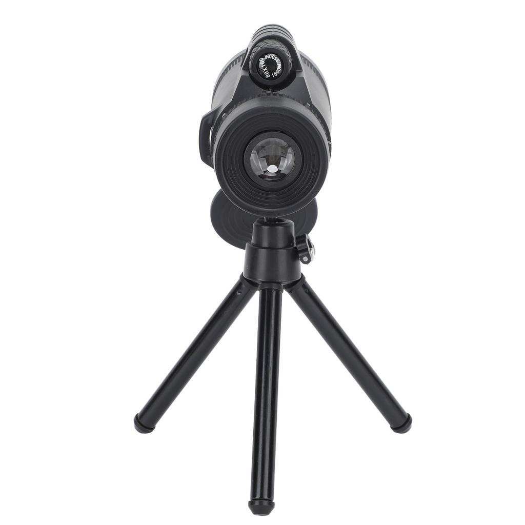 50x60 Monocular Binoculars for Smartphone High Power HD Indoor Bird Watching Monoculars Black Cell