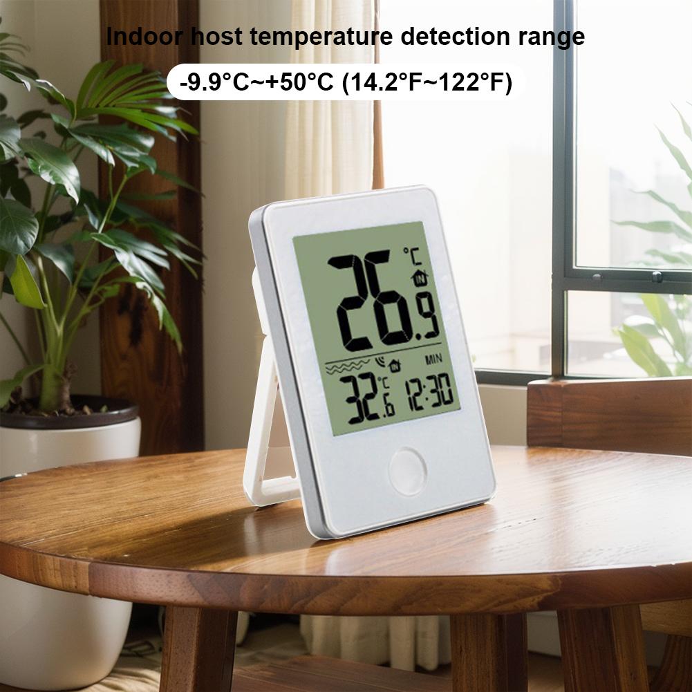 Wireless Floating Thermometer Easy Read Digital Pool Thermometer Water Temperature Thermometer for Swimming Pool Bathtub Hot Tub