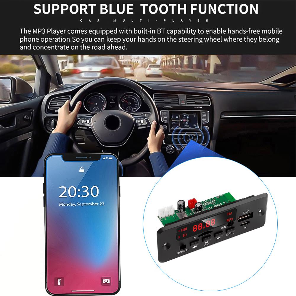 Scheda Bluetooth Audio Siduytin Nuova Scheda Di Decodifica Bluetooth Suono Potente E Ricevitore Bluetooth Auto