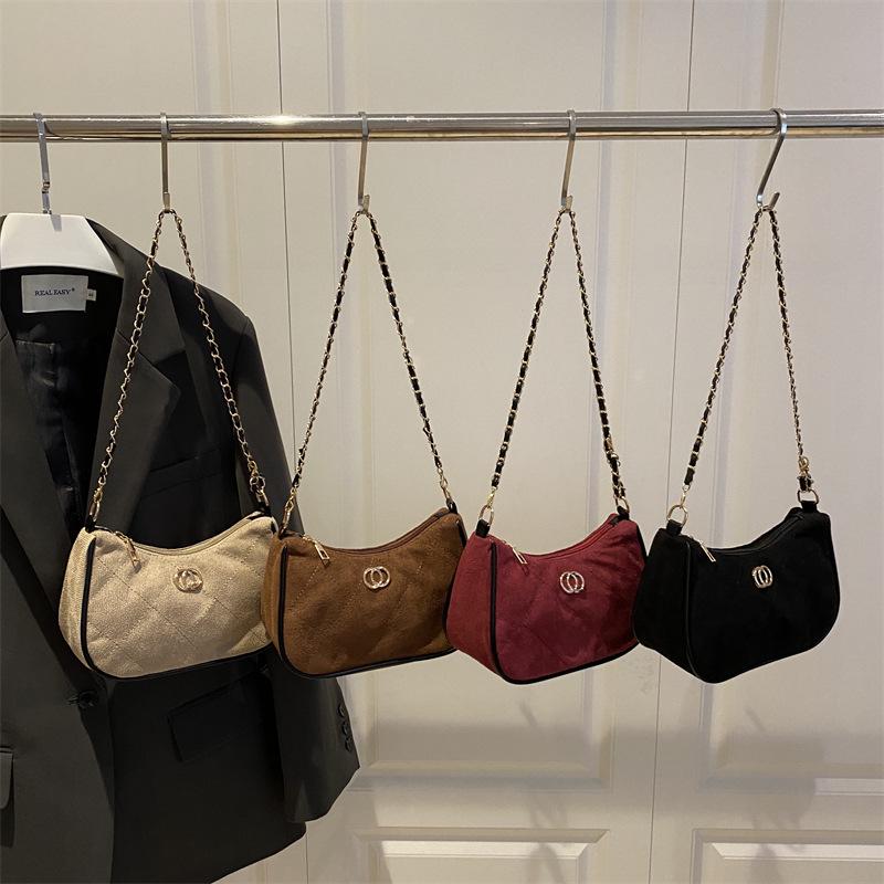 2025 Minimalistische Damen Umhänge-Schultertasche: Französisches Nischendesign für Damen