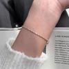Simple Fresh Twisted Plain Bracelet For Women Minimalist Versatile Niche Design
