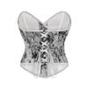 Corset New Retro Tube Top Vestă mică Corset în os de pește Îmbrăcăminte exterioară