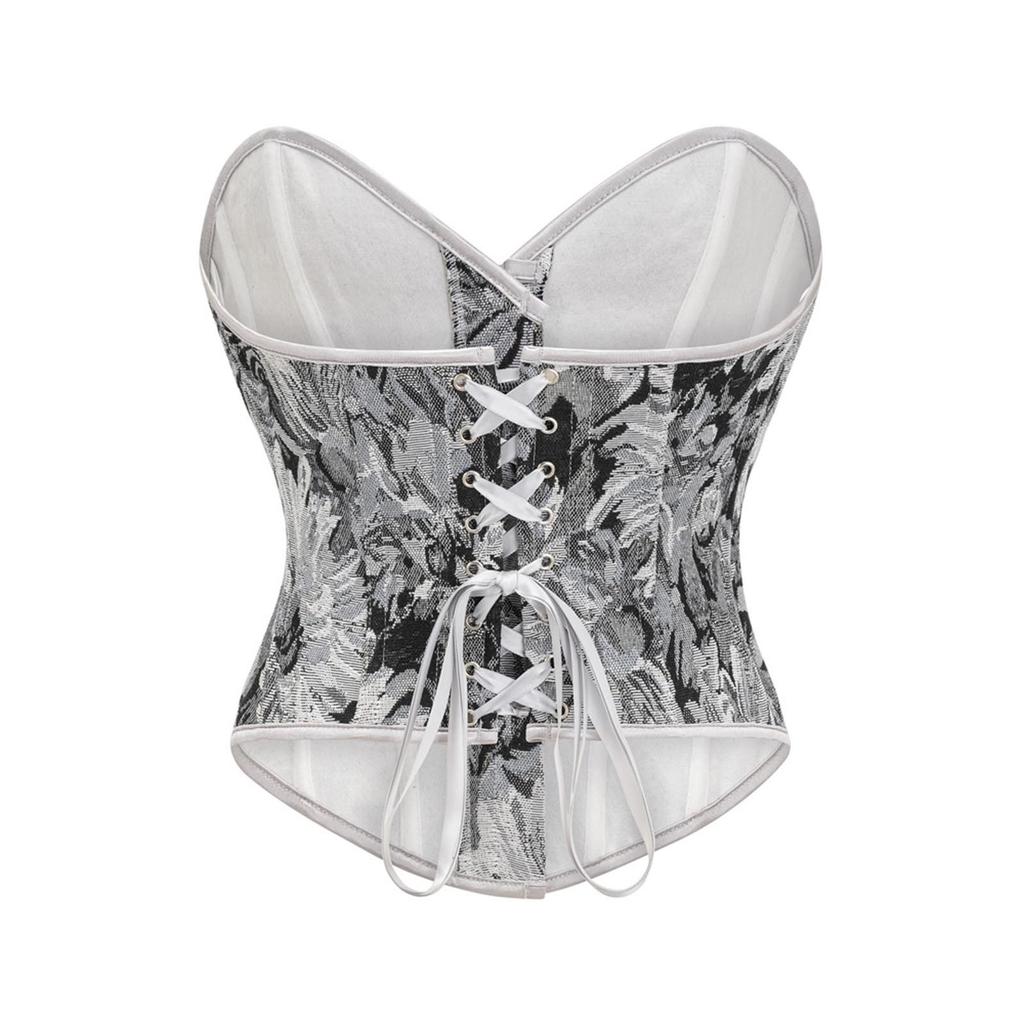 Corset New Retro Tube Top Vestă mică Corset în os de pește Îmbrăcăminte exterioară
