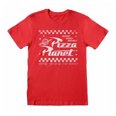 Toy Story Unisex-Erwachsene Pizza Planet T-Shirt