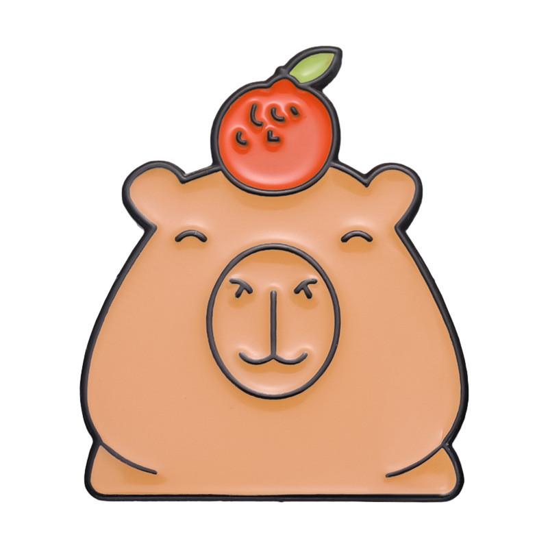 Animal Versatile Capybara Pins Set Perfect For Collectors Looking For Unique Pieces Decorative