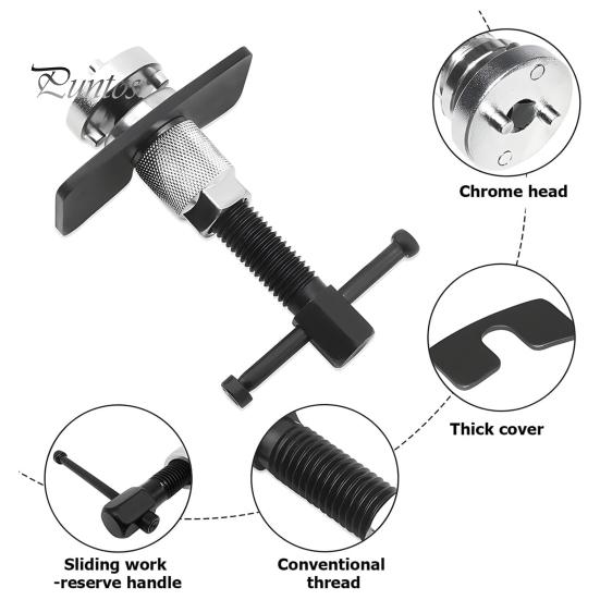 Universele remzuiger reset tool Remklauw compressie tool Precisie bewerkte 4 tanden remzuiger reset tool
