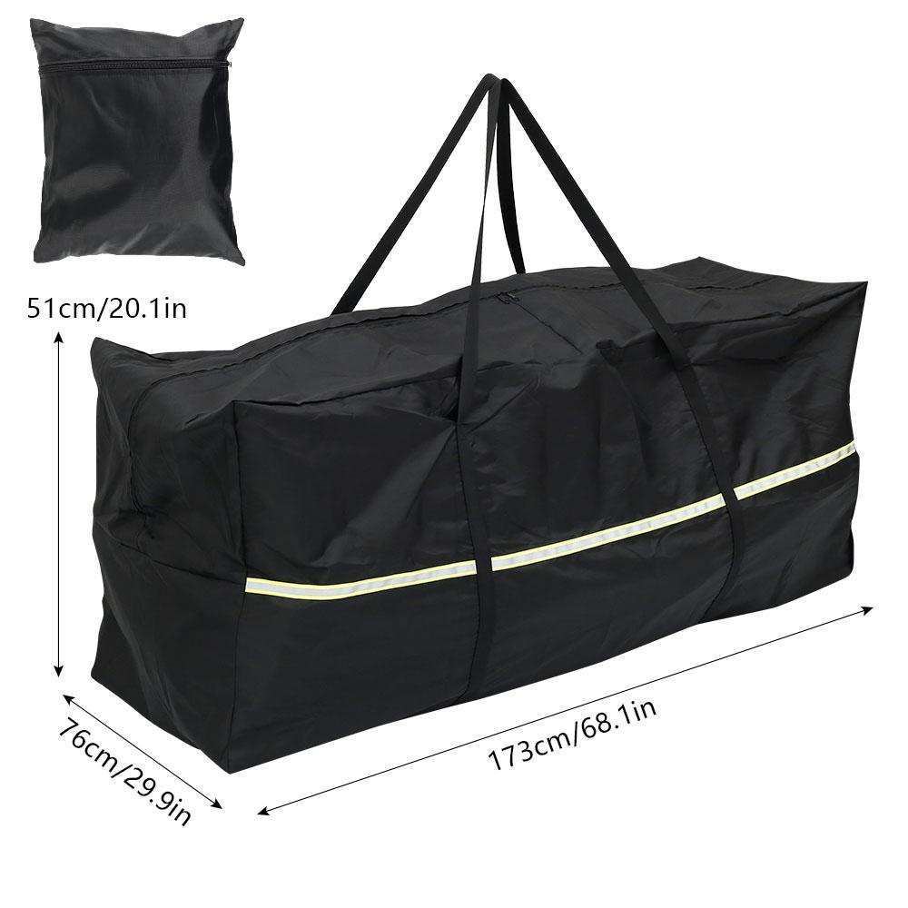 1/2/3Pcs Garden Furniture Cushion Storage Bag Waterproof Anti-UV Rip Proof Oxford Fabric Large Capacity Christmas Tree Organizer