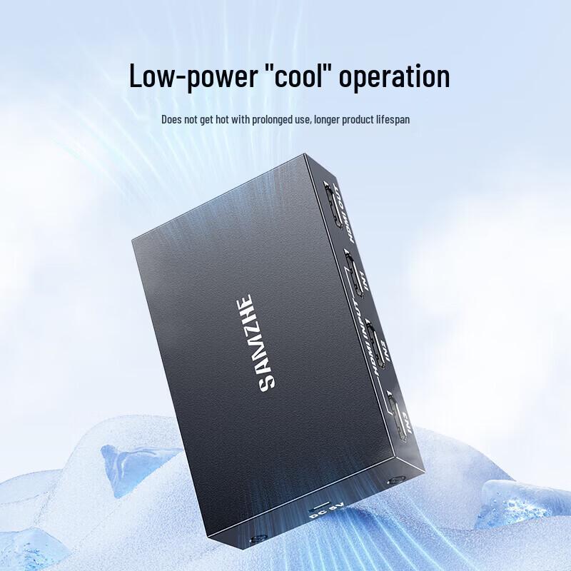 SAMZHE 4K HDMI Switcher 3 In 1 Out