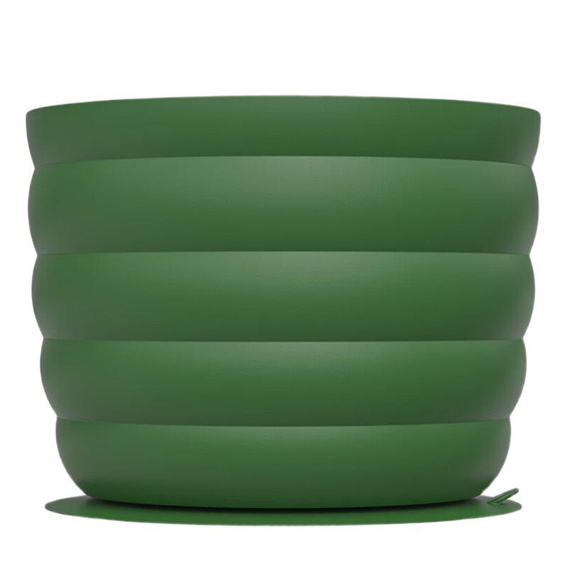 Pet Supplies-Slow Kicking Bowl Silicone Anti-Choking Dog Eats Bowl With Suction Cup Easy To Clean зелёный