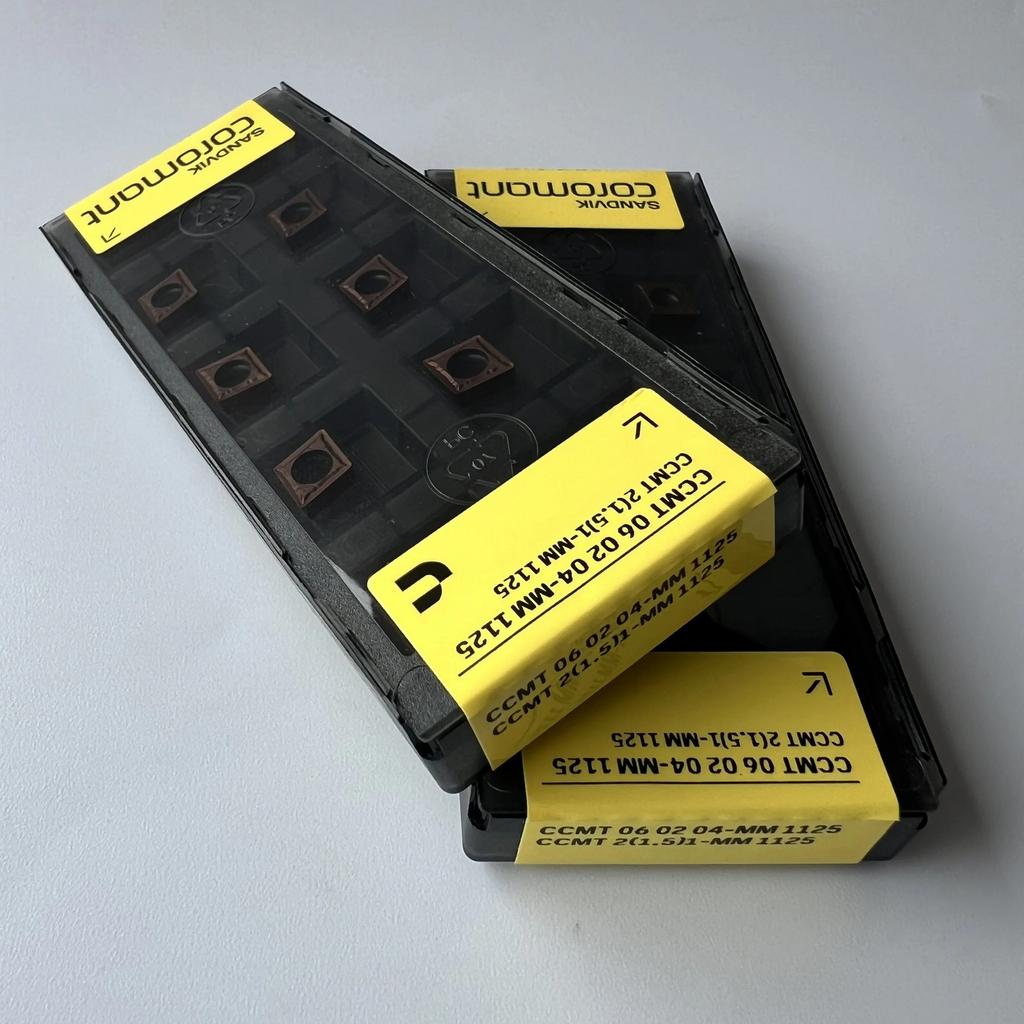 CCMT060204-MM1125 / Carbide Blade 10 Pcs