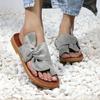 Fashion Wear-resistant Shoes Women Sandals 2025 New Fashion Trend Anti Slip Slippers Soft Sole Flat Heel Slippers Home Slides Women