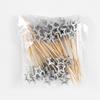 50Pcs Star Disposable Bamboo Skewers Cake Cocktail Picks Food Buffet Fruit Forks Birthday Party Wedding Supplies Christmas Decor
