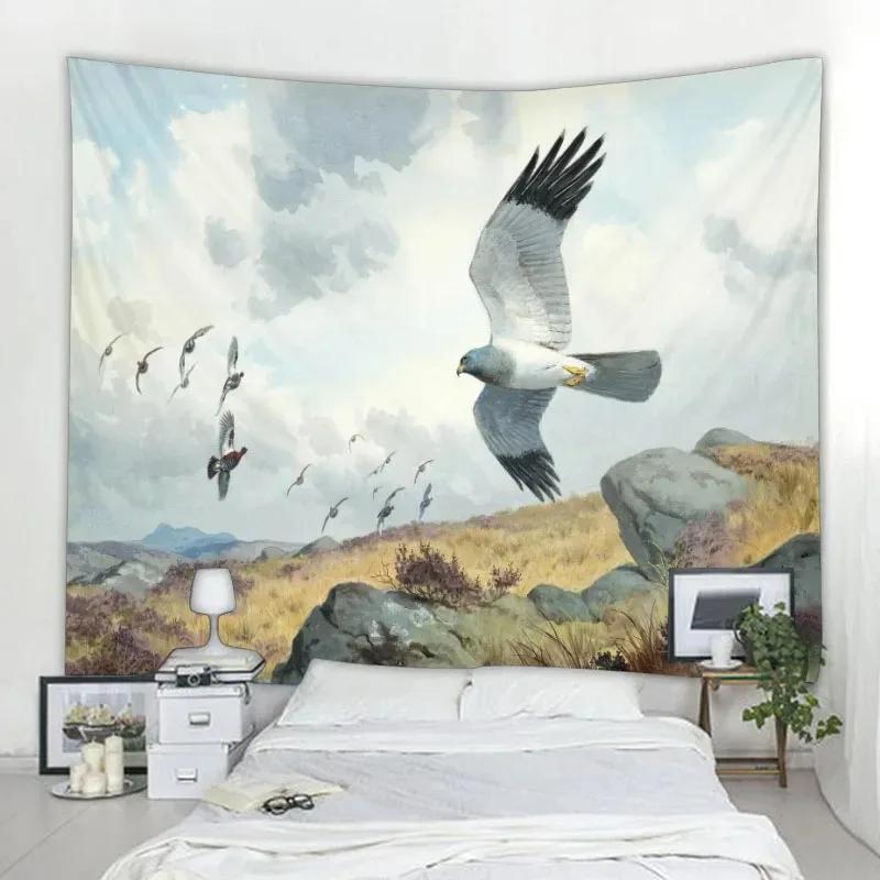 Sky Eagle Tapestry Office Living Room Decoration Home Wall Tapestry