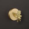 Leaf Ginkgo Brass Angel Bird Dragonfly Wall Hook With Adhesive For Door Decor