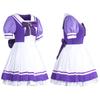 COSSA Uma Musume Cosplay Training School Short Pretty Derby Cosplay Costume, Uniform, Sleeve, Costume, Halloween, Christmas, (Size L)