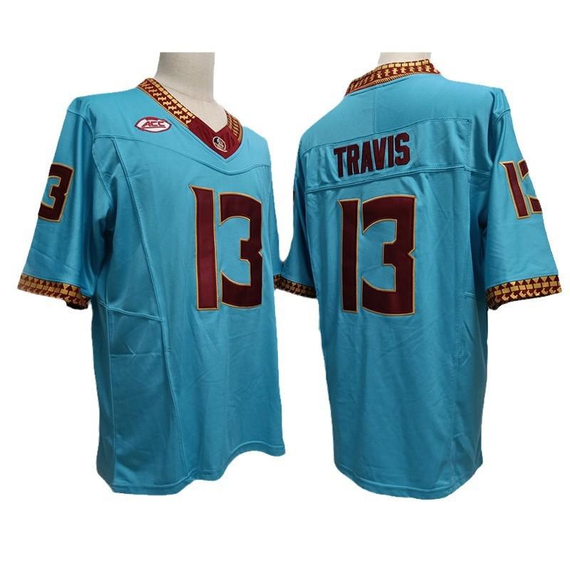 Seminole Football Jersey Retro Embroidered College Style Training Uniform Men Rugby Sports